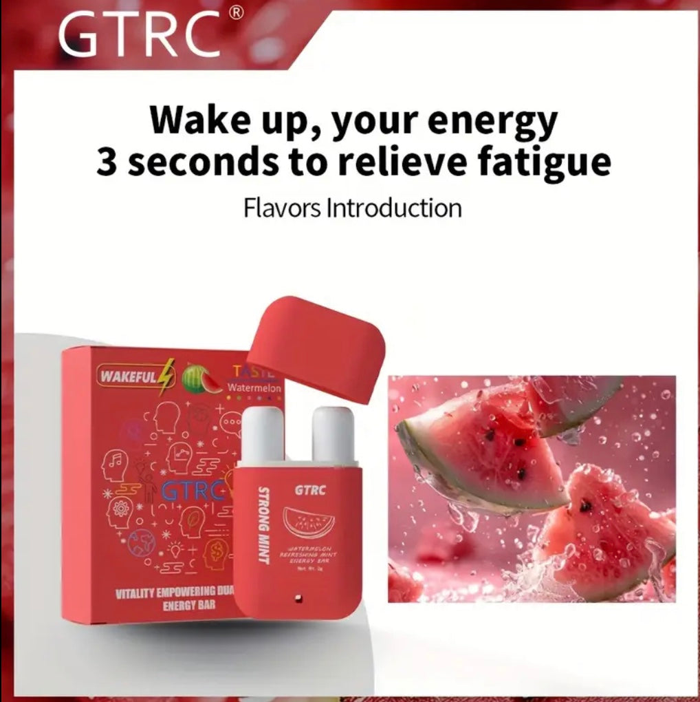 GTRC Dual-Nose Fresh Boost 5-Pack – Natural Energy & Alertness