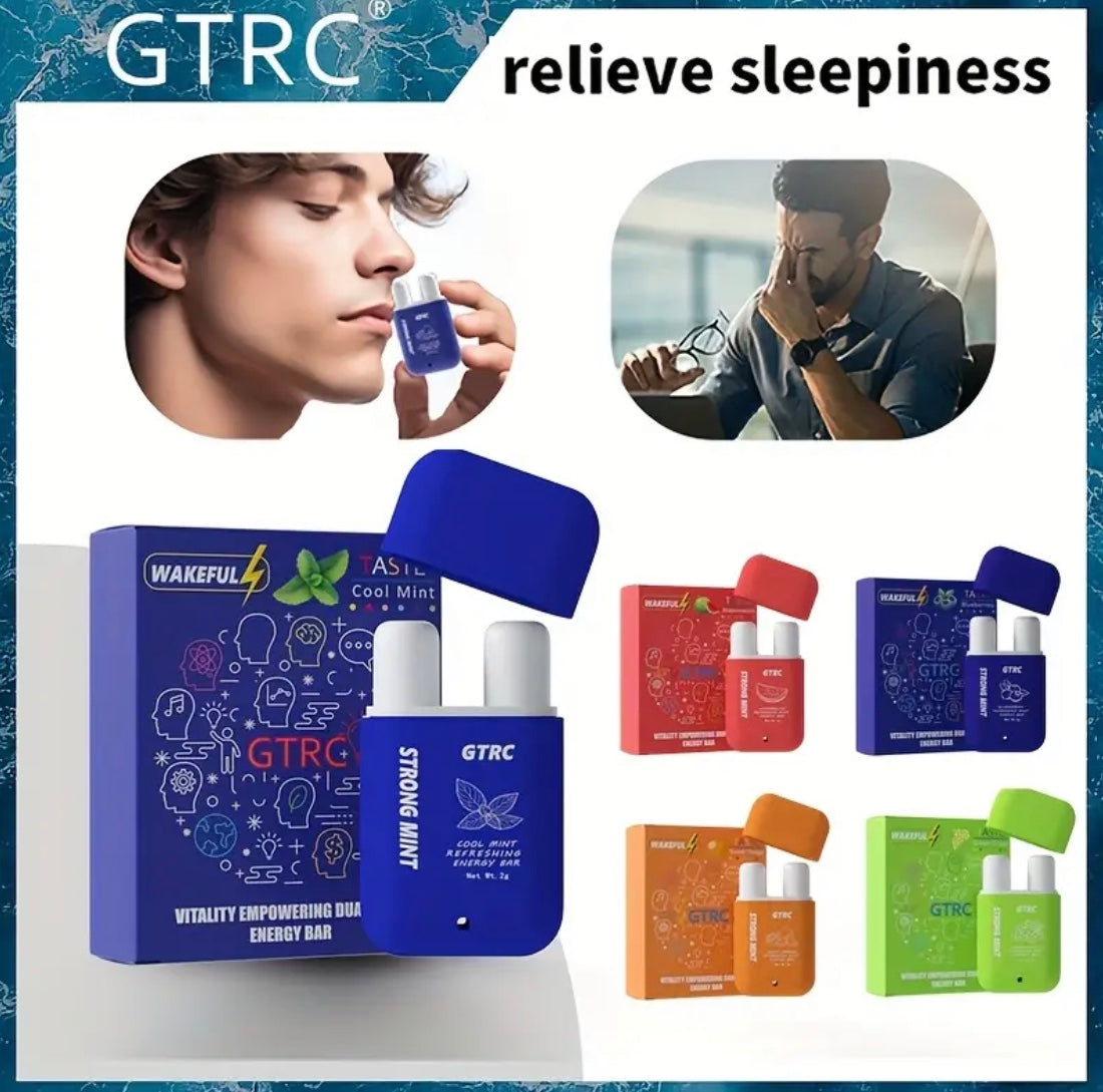 GTRC Dual-Nose Fresh Boost 5-Pack – Natural Energy & Alertness