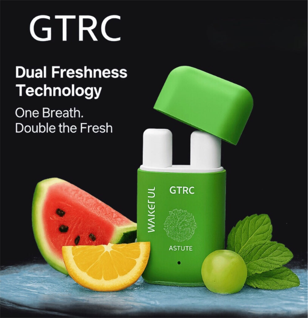 GTRC Dual-Nose Fresh Boost 5-Pack – Natural Energy & Alertness